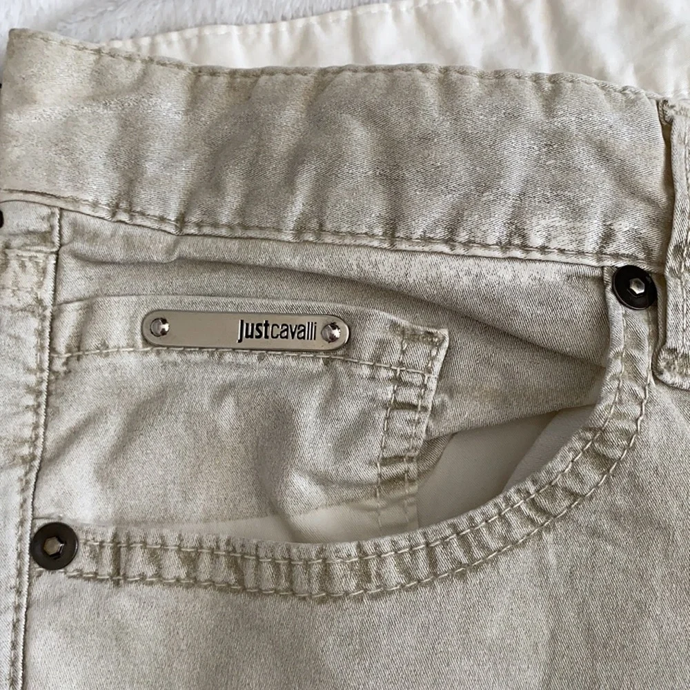 {NWT} Just Cavalli | Button Fly Five Pocket Stretch Cotton Trouser Pants (34) - Picture 6 of 16